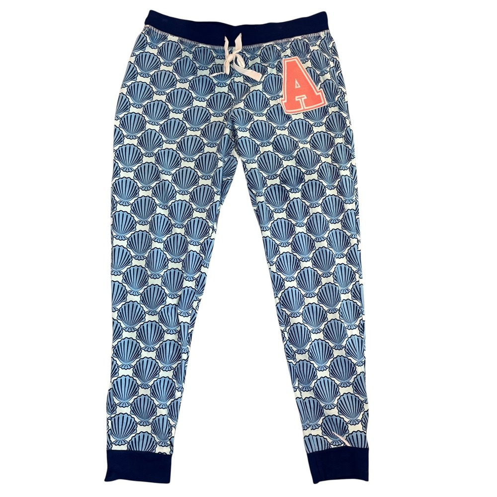 Disney Little Mermaid Ariel Seashell Print Jogger Lounge Pants Women's XL